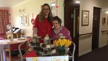New Cradlehall Manager hosts afternoon tea meet and greet with Residents